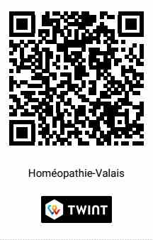 Homéopathie-Valais, Paiment TWINT